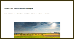 Desktop Screenshot of parrocchiasanlorenzobologna.it